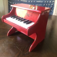"Mini piano rojo Schylling -- piano de juguete ""usado""" segunda mano  Embacar hacia Argentina