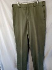 Masculino L.L. Bean Chinos 35/33 Sage Poly Cotton 4 Bolsos EUA Freeport Maine  comprar usado  Enviando para Brazil