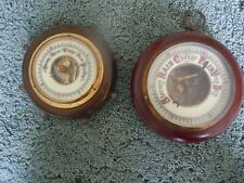 Pair small barometers for sale  BATTLE