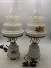 lamps hurricane floral for sale  Detroit