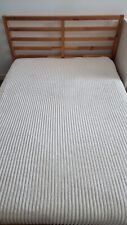 Wooden double bed for sale  ADDLESTONE