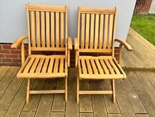 brown folding chairs for sale  CHELMSFORD