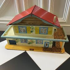 Used, Gee bee Swiss Cottage with Garage Dolls House Vintage Geebee for sale  Shipping to South Africa
