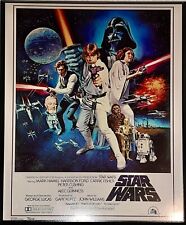star poster framed wars movie for sale  Cleveland