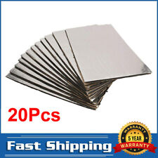 20 Sheets Sound Deadening Damping Mat Car Silent Compact Van Proofing 5mm Thick for sale  LEICESTER