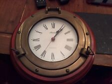 Marine porthole clock for sale  CARNOUSTIE