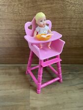 Barbie Baby Krissy & Highchair for sale  Shipping to South Africa