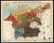 Landkarte anno 1908 gebraucht kaufen  Burgdorf