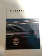 Brochure chevrolet beretta d'occasion  Troyes