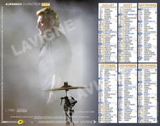 Calendrier johnny hallyday d'occasion  France