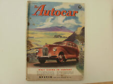 Autocar 1950.morris minor for sale  HUNTINGDON