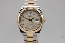 Rolex datejust white for sale  LONDON