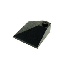 Used, 1x Lego Roof Bricks 33° 3x3x1 Black Corner Roof Tile Double Angled 367526 3675 for sale  Shipping to South Africa