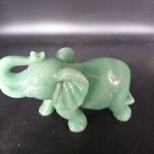 Green gemstone elephant for sale  Shipping to Ireland