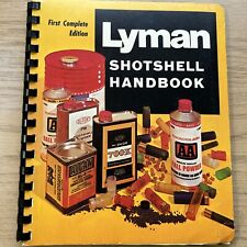 1969 LYMAN SHOTSHELL RELOADING MANUAL, 1ST COMPLETE EDITION for sale  Shipping to South Africa