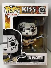 Funko Pop! Boneco Kiss Rock Band The Spaceman #123 Space Ace Frehley com protetor, usado comprar usado  Enviando para Brazil