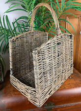 Vintage woven wicker for sale  STOKE-ON-TRENT