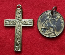 Brass cross 1897 for sale  NEWBURY