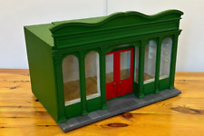 Dolls House Miniature. Empty Shop Lighting, Flooring & Removable Front for sale  Shipping to South Africa