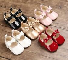 Zapatos de cochecito para recién nacidos bebé niña bebé niño patente cuero Mary Janes princesa zapatos segunda mano  Embacar hacia Argentina