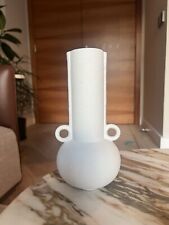 White decorative vase for sale  LEICESTER