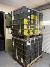 British Army Ammunition ammo box 50 cal military Olive Green storage tools EMPTY for sale  Shipping to South Africa
