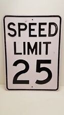 speed sign limit 25 for sale  Appleton