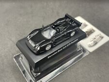 Kyosho 1/64 Mercedes-Benz CLK GTR Roadster carro modelo fundido preto 50C2 comprar usado  Enviando para Brazil