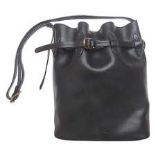 Polo Ralph Lauren Leather Large Bellport Bucket Bag $699, used for sale  Shipping to South Africa