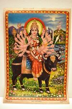 Estampa litográfica vintage Vihat Mataji deusa hindu mitologia Vihoth Mata rara" comprar usado  Enviando para Brazil