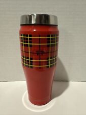 Thermos 16 oz. Vacuum Insulated Stainless Steel Travel Tumbler - RED Plaid for sale  Shipping to South Africa
