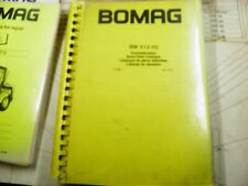 Bomag bw213pd parts for sale  Minerva