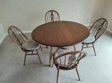 ercol oak dining chairs for sale  BRAINTREE