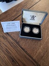 Silver proof one for sale  CHERTSEY