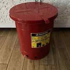 Justrite red gallon for sale  San Antonio