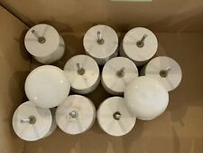 White ceramic knobs for sale  TETBURY