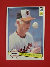 1982 Donruss #579 Cal Ripken SR BLT ORO casi nuevo - Nuevo o Mejor Cal & Billy Dad segunda mano  Embacar hacia Argentina