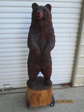Bear chainsaw carving for sale  Berlin