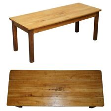 LOVELY ANTIQUE FRENCH FARMHOUSE FRUITWOOD & OAK TWO TONE REFECTORY DINING TABLE for sale  Shipping to South Africa