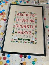 Used, Embroidery cross stitch pattern - Alphabet - A - Z - train boat - sale - for sale  Shipping to South Africa