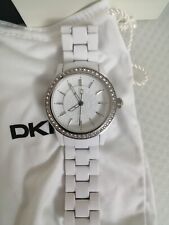 Damen Armbanduhr Keramik weiß von DKNY neu gebraucht kaufen  Kaiserslautern-Erlenbach