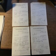 1927 letters lloyds for sale  PRESTEIGNE