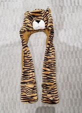 Tiger hat scarf for sale  TELFORD