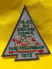 (ae4)  Boy Scouts-   WWW  Area 6-A Fall Fellowship - 1972 - Tslagi 163 for sale  Shipping to South Africa