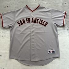 Camiseta de beisebol costurada vintage MLB Majestic SF San Francisco Giants Moises Alou 2XL, usado comprar usado  Enviando para Brazil