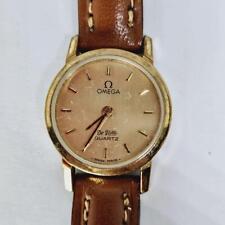 Relógio Omega Deville feminino quartzo redondo ouro vintage fabricado na Suíça comprar usado  Enviando para Brazil