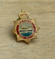 Ministry of Defence MOD Police Boat Section Pin Badge Memorabilia Military for sale  Shipping to South Africa
