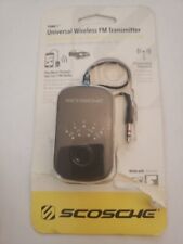 New Scosche Universal MP3 FM Transmitter for iPOD & MP3 Players, used for sale  Shipping to South Africa