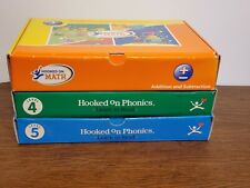 Used, Hooked On Phonics Learn To Read Level 4 & 5 Edition /Hooked on Math-Moving Sale! for sale  Shipping to South Africa