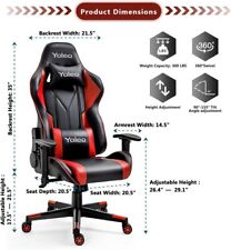Gaming chair ergonomic for sale  STOCKPORT